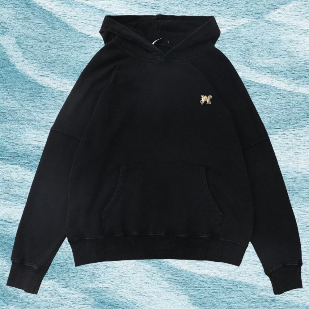 Palm Angels Black Hoodie